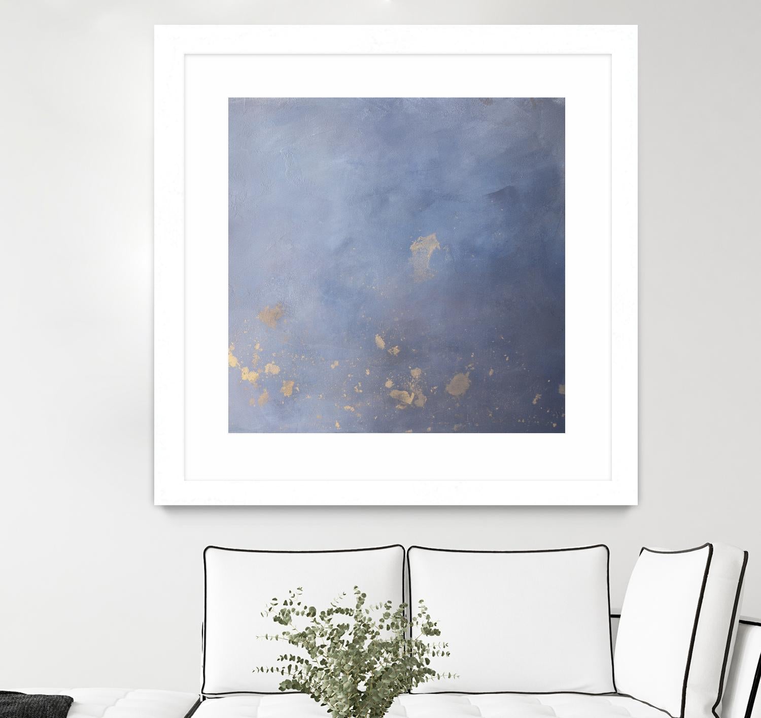 Escaping Night II by Julia Contacessi on GIANT ART - blue abstract