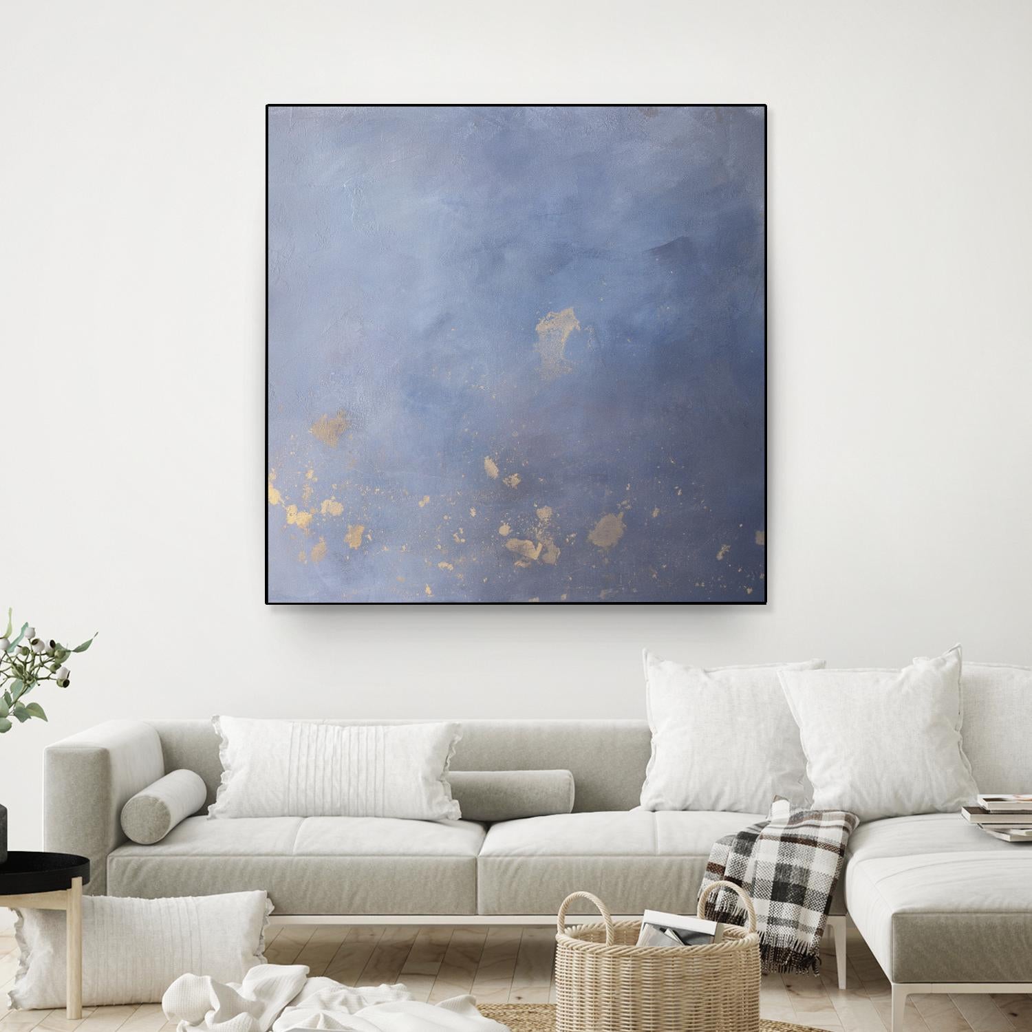 Escaping Night II by Julia Contacessi on GIANT ART - blue abstract