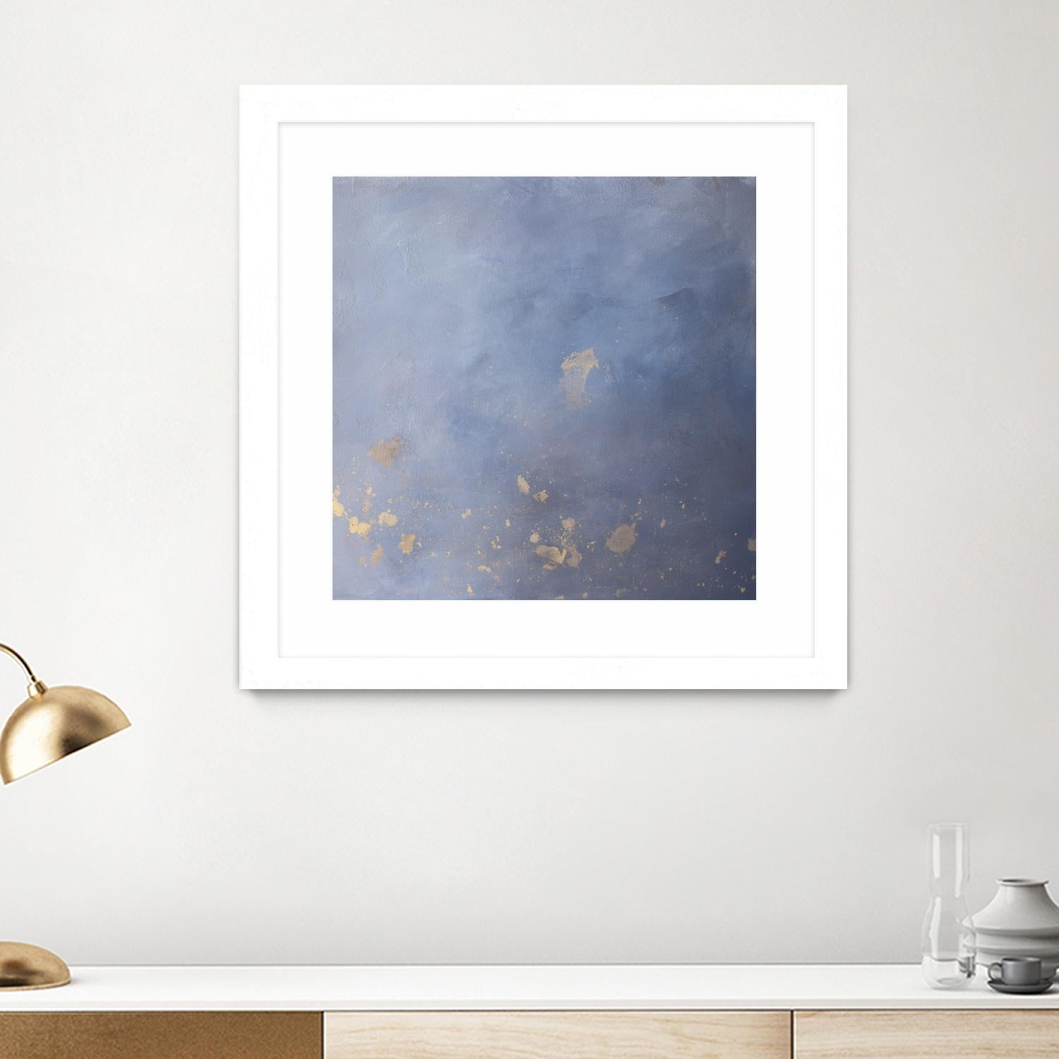 Escaping Night II by Julia Contacessi on GIANT ART - blue abstract