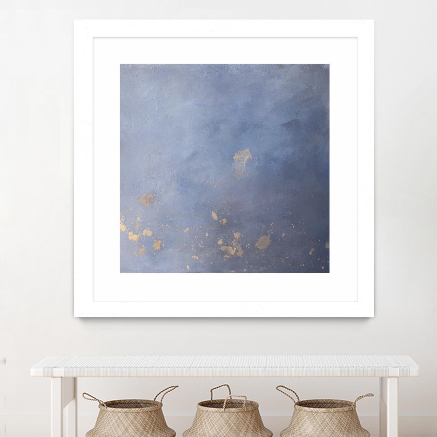 Escaping Night II by Julia Contacessi on GIANT ART - blue abstract