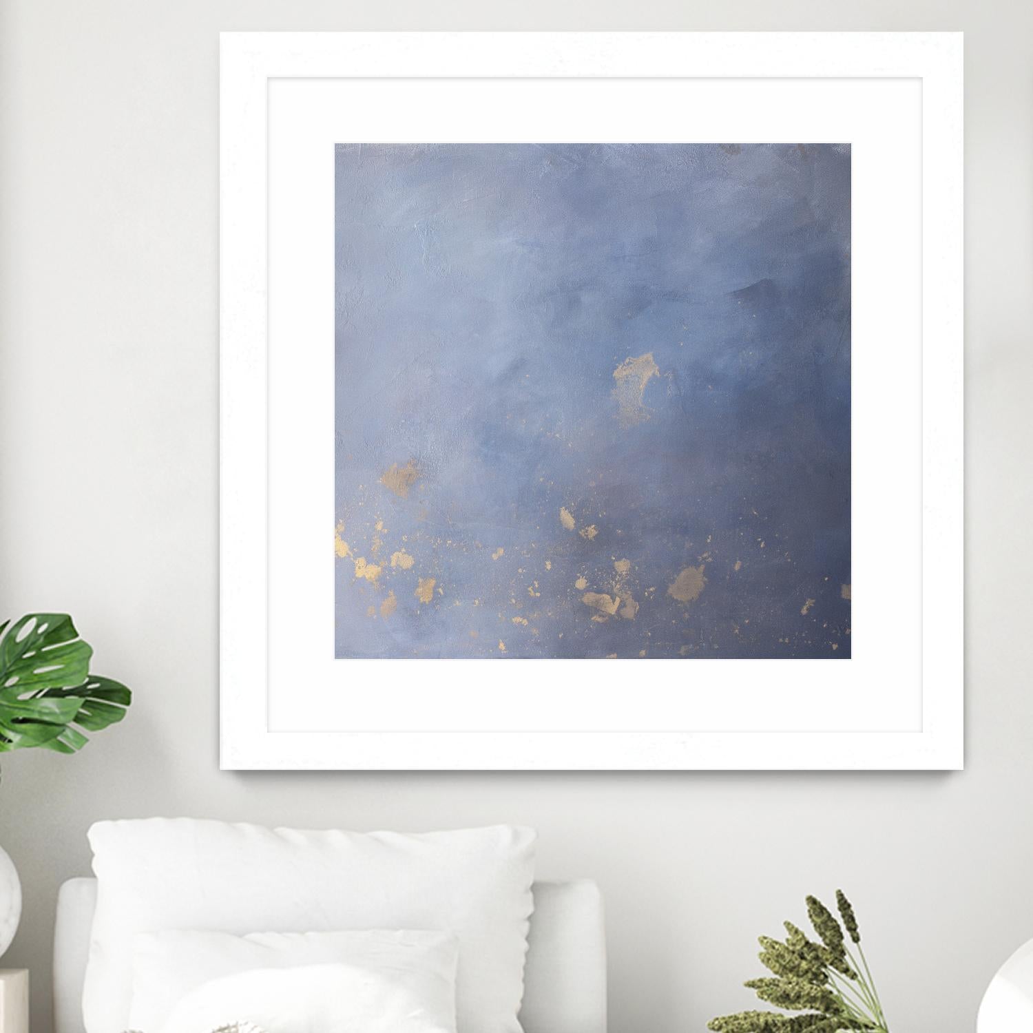 Escaping Night II by Julia Contacessi on GIANT ART - blue abstract