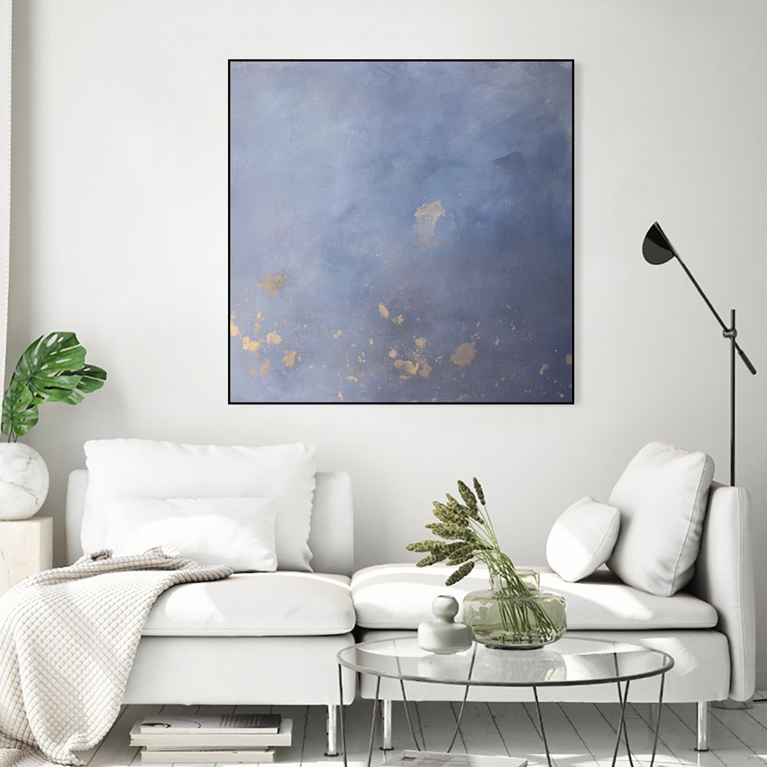 Escaping Night II by Julia Contacessi on GIANT ART - blue abstract