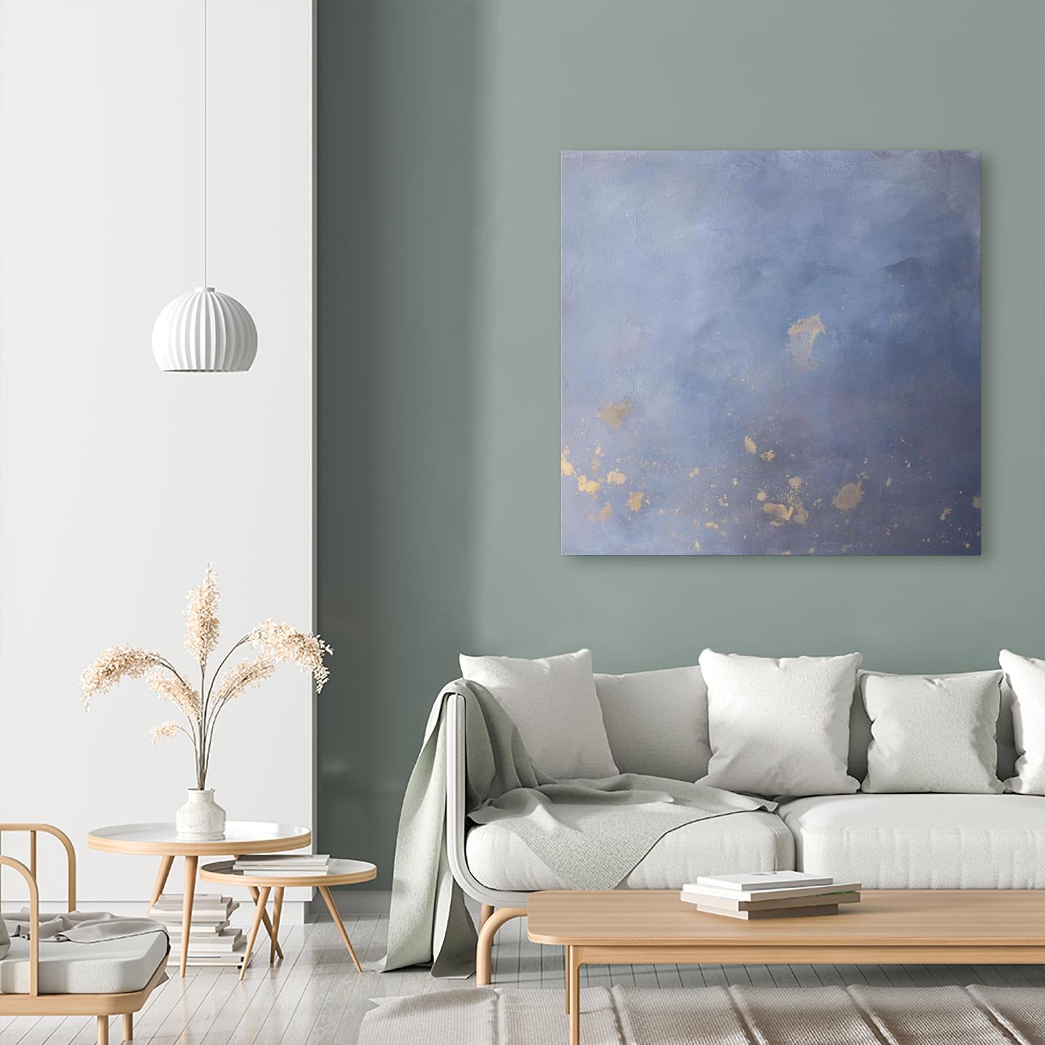 Escaping Night II by Julia Contacessi on GIANT ART - blue abstract