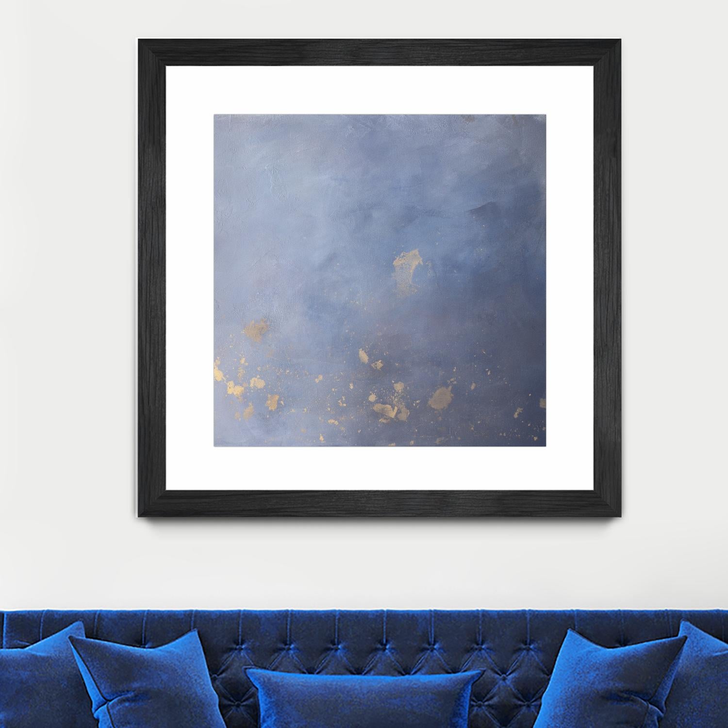 Escaping Night II by Julia Contacessi on GIANT ART - blue abstract
