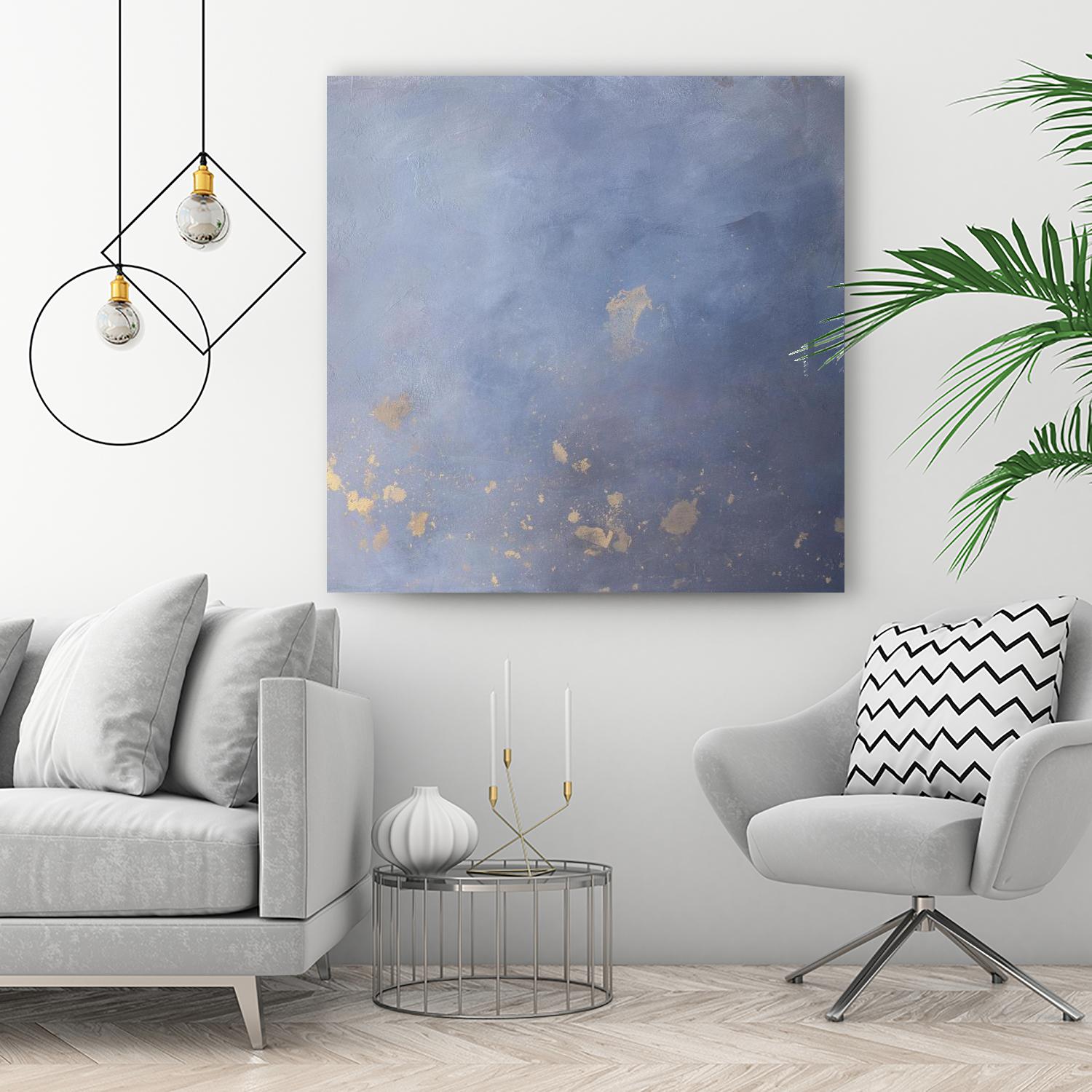 Escaping Night II by Julia Contacessi on GIANT ART - blue abstract