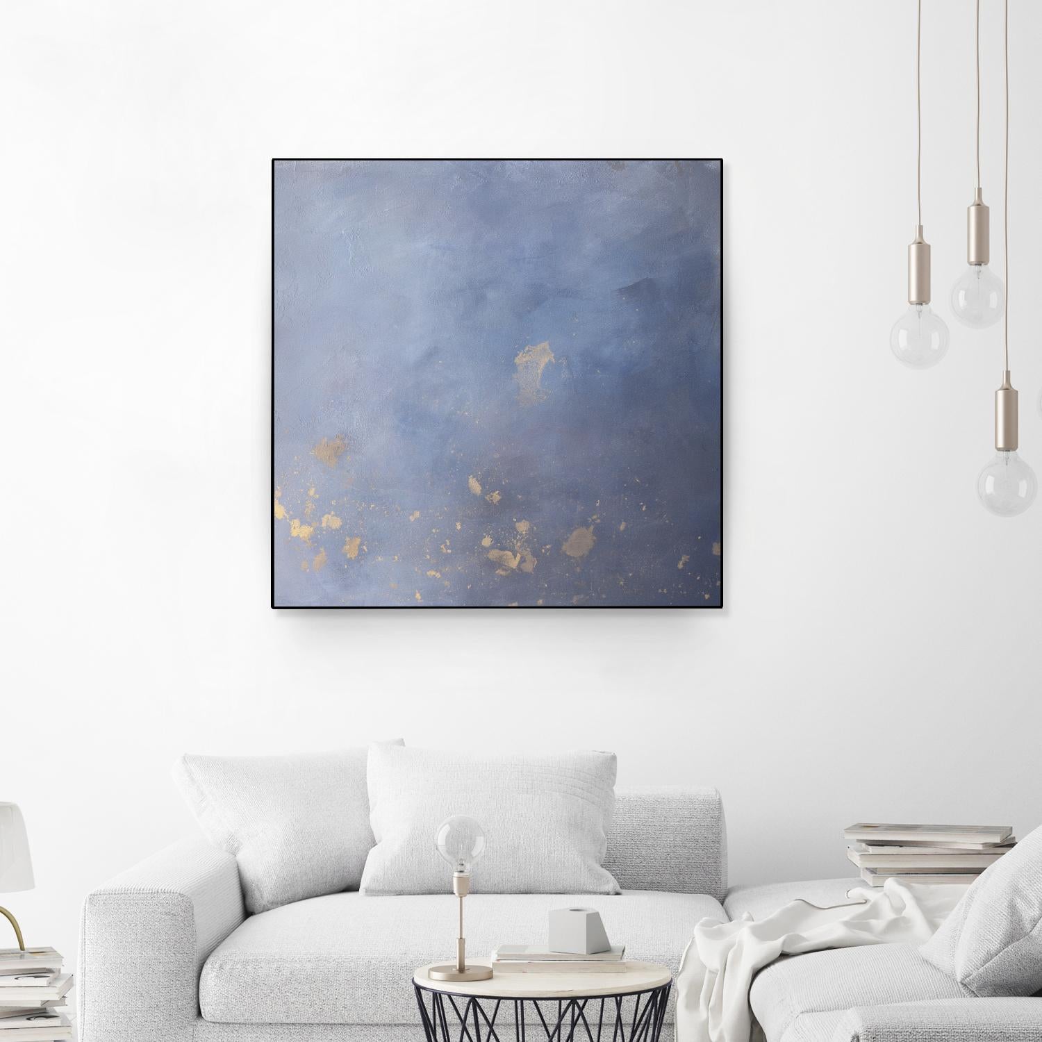 Escaping Night II by Julia Contacessi on GIANT ART - blue abstract