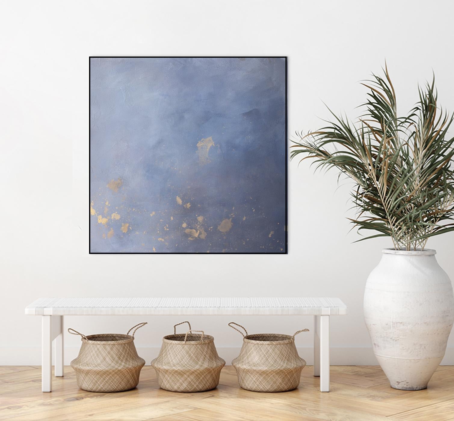 Escaping Night II by Julia Contacessi on GIANT ART - blue abstract