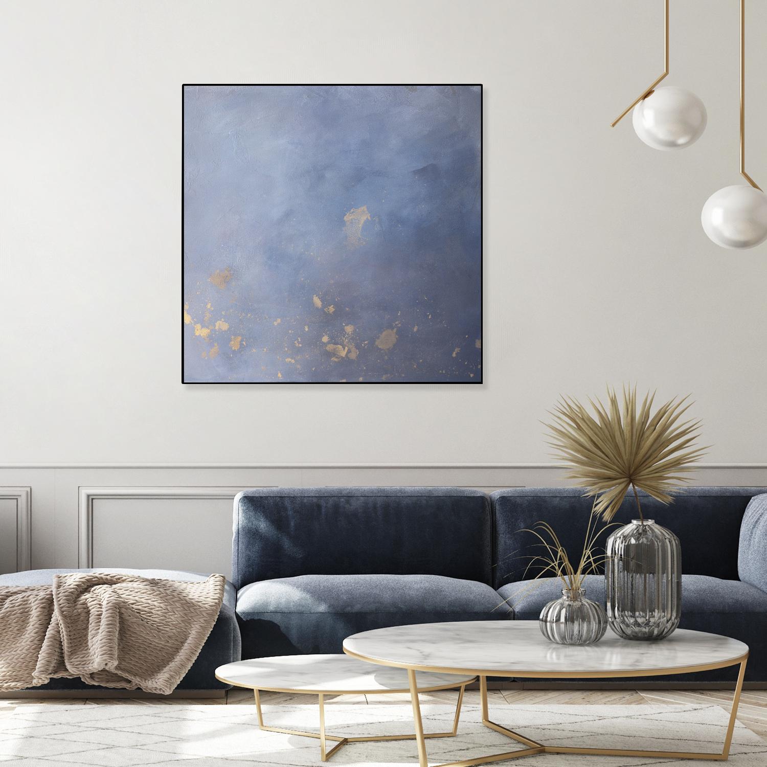 Escaping Night II by Julia Contacessi on GIANT ART - blue abstract