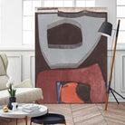 Istanbul #12 by Rob Delamater on GIANT ART - brown abstract