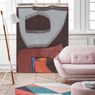 Istanbul #12 by Rob Delamater on GIANT ART - brown abstract