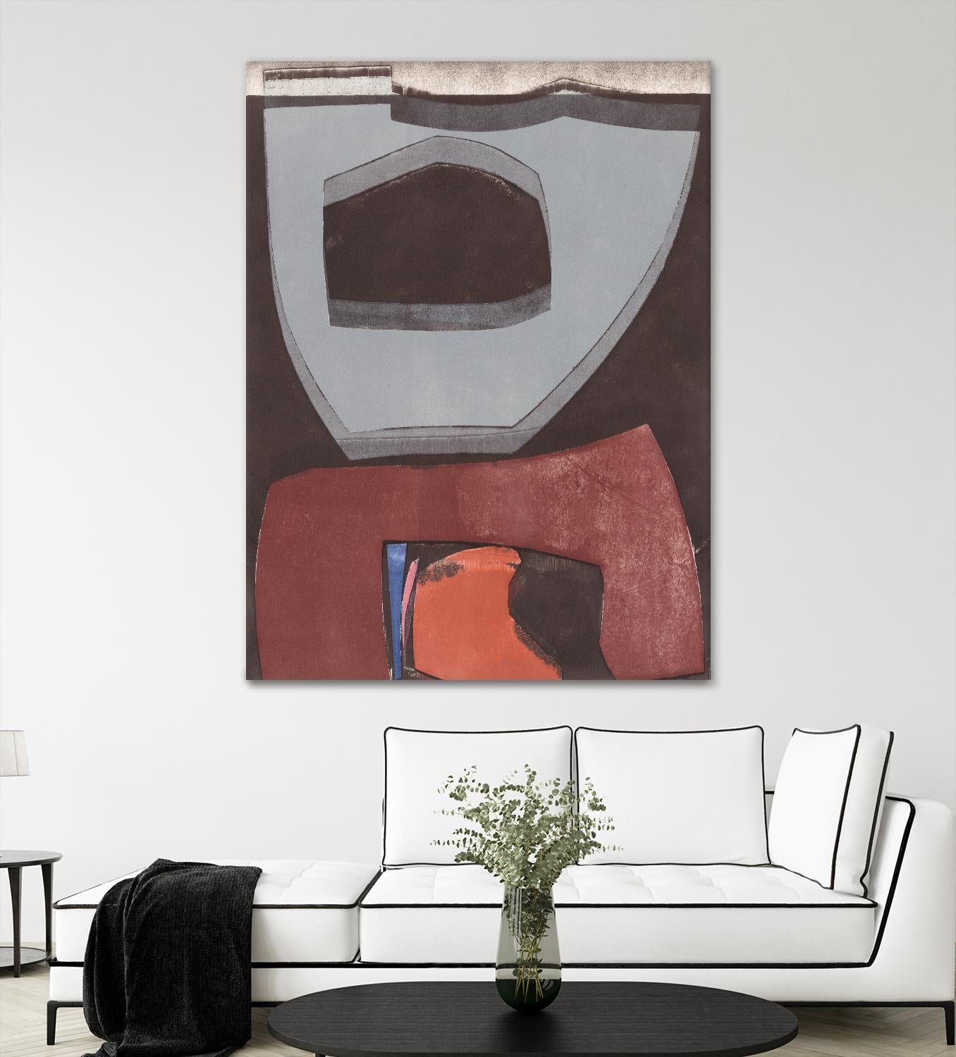 Istanbul #12 by Rob Delamater on GIANT ART - brown abstract