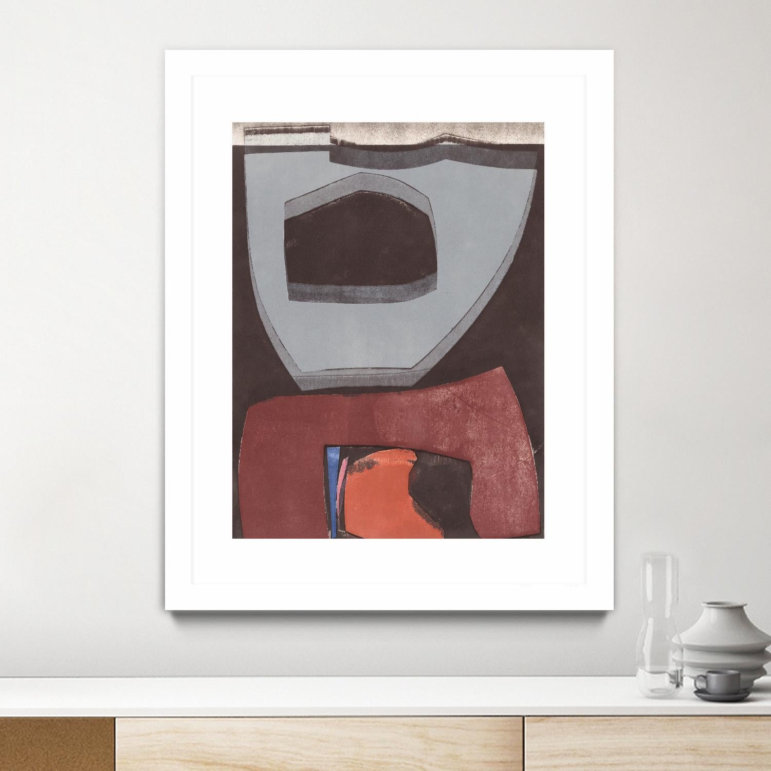 Istanbul #12 by Rob Delamater on GIANT ART - brown abstract