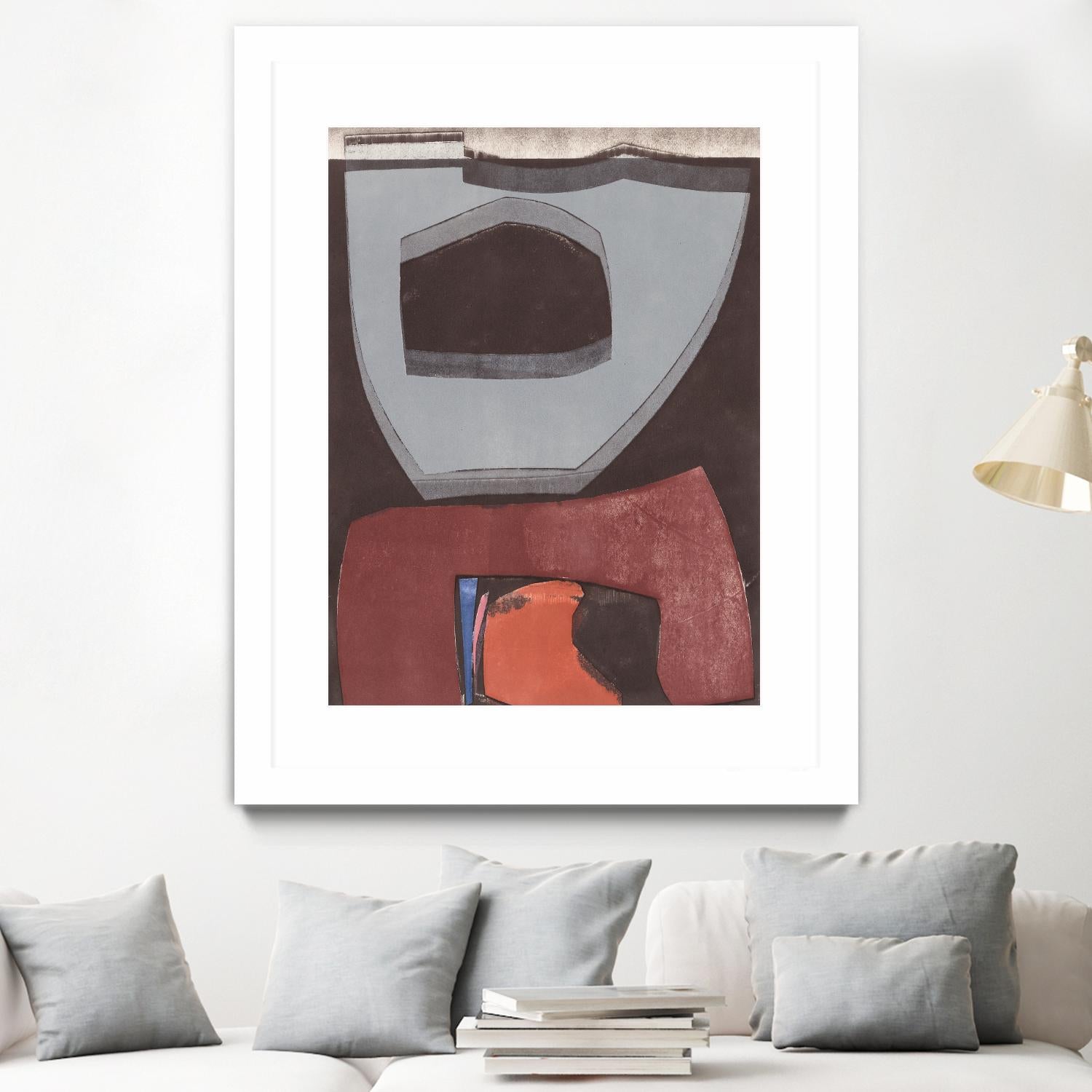 Istanbul #12 by Rob Delamater on GIANT ART - brown abstract