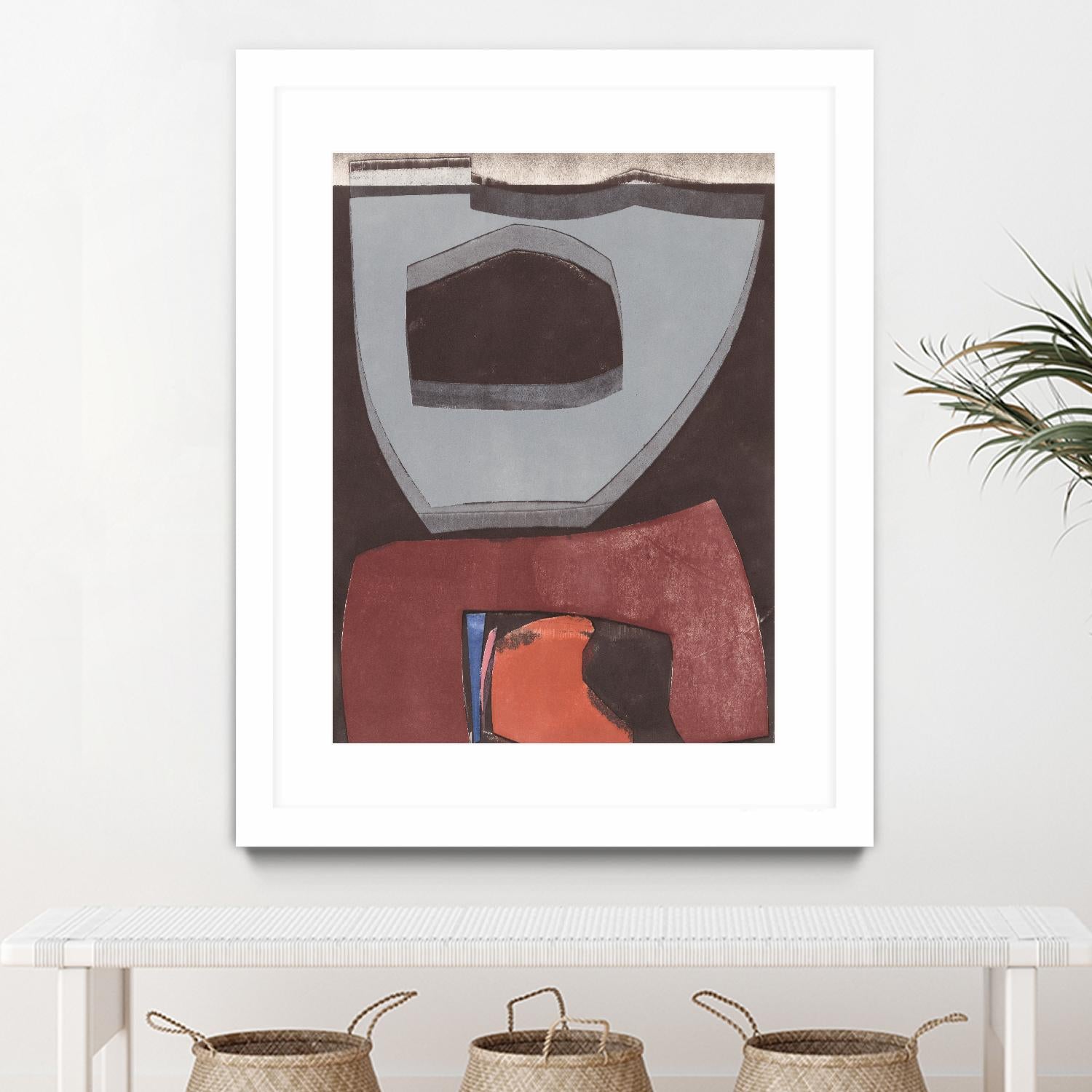 Istanbul #12 by Rob Delamater on GIANT ART - brown abstract