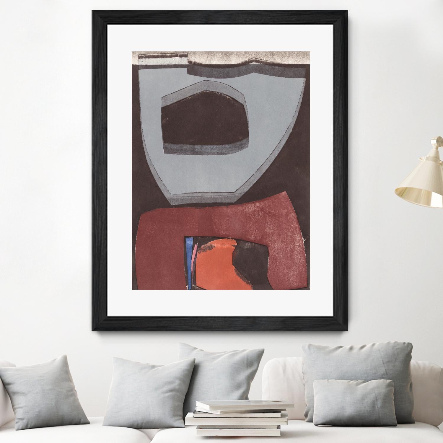 Istanbul #12 by Rob Delamater on GIANT ART - brown abstract