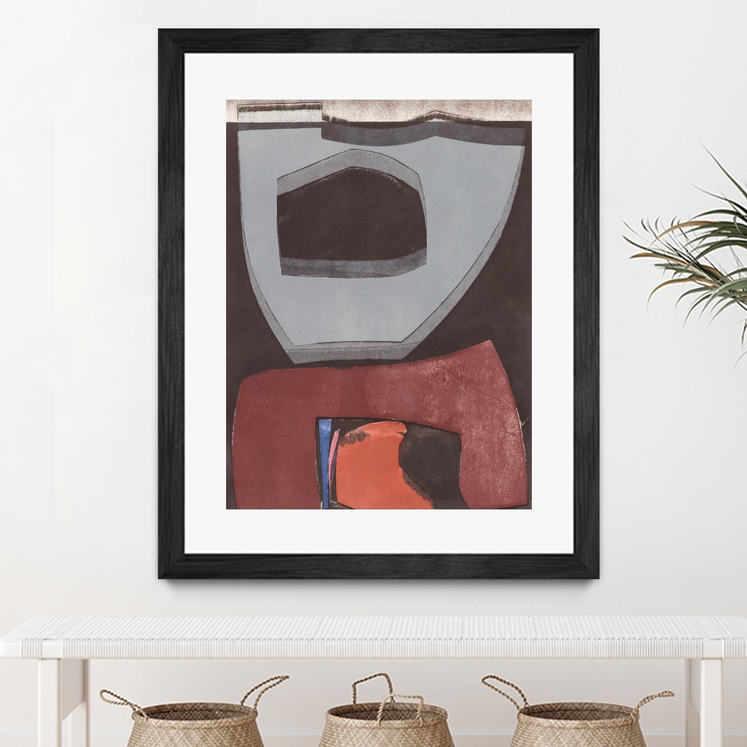 Istanbul #12 by Rob Delamater on GIANT ART - brown abstract