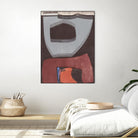 Istanbul #12 by Rob Delamater on GIANT ART - brown abstract