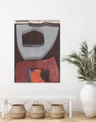 Istanbul #12 by Rob Delamater on GIANT ART - brown abstract