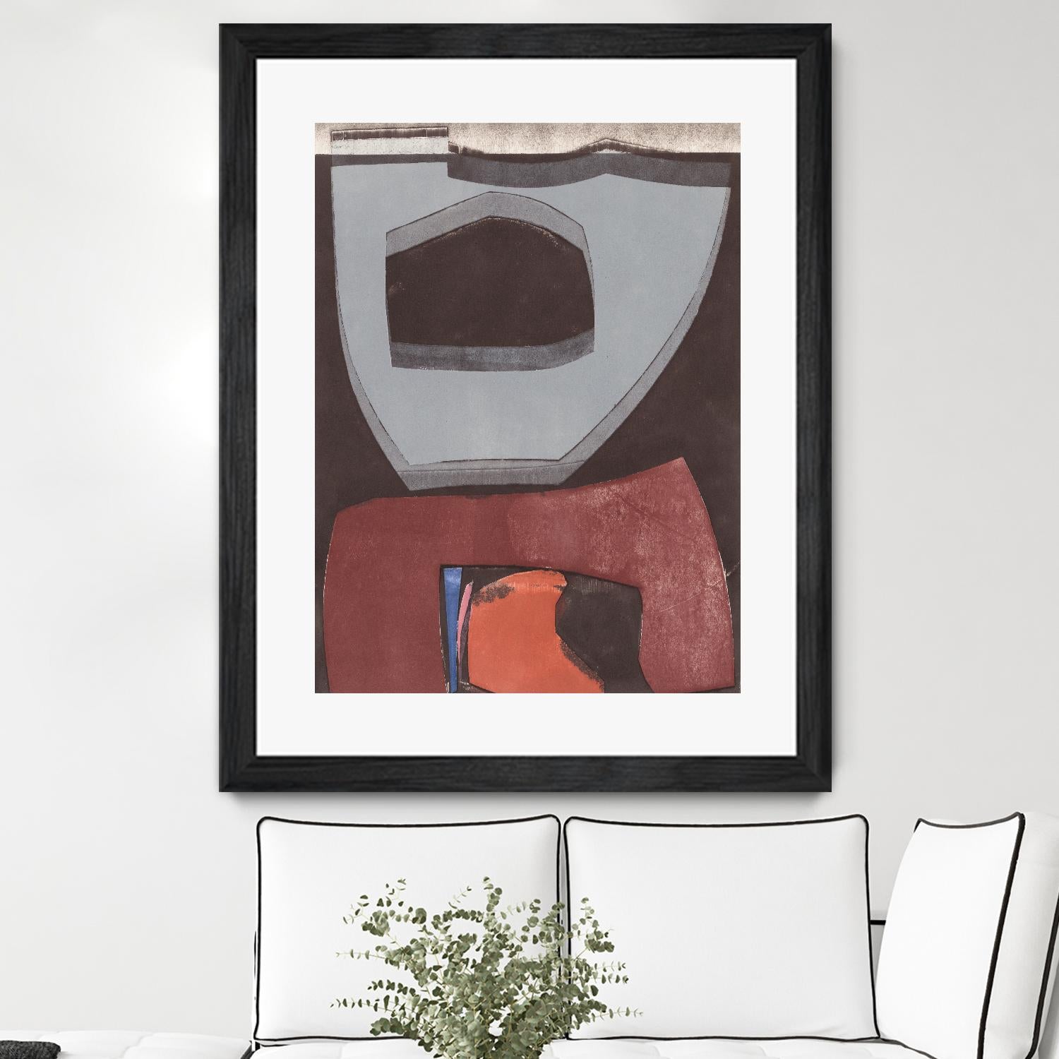 Istanbul #12 by Rob Delamater on GIANT ART - brown abstract