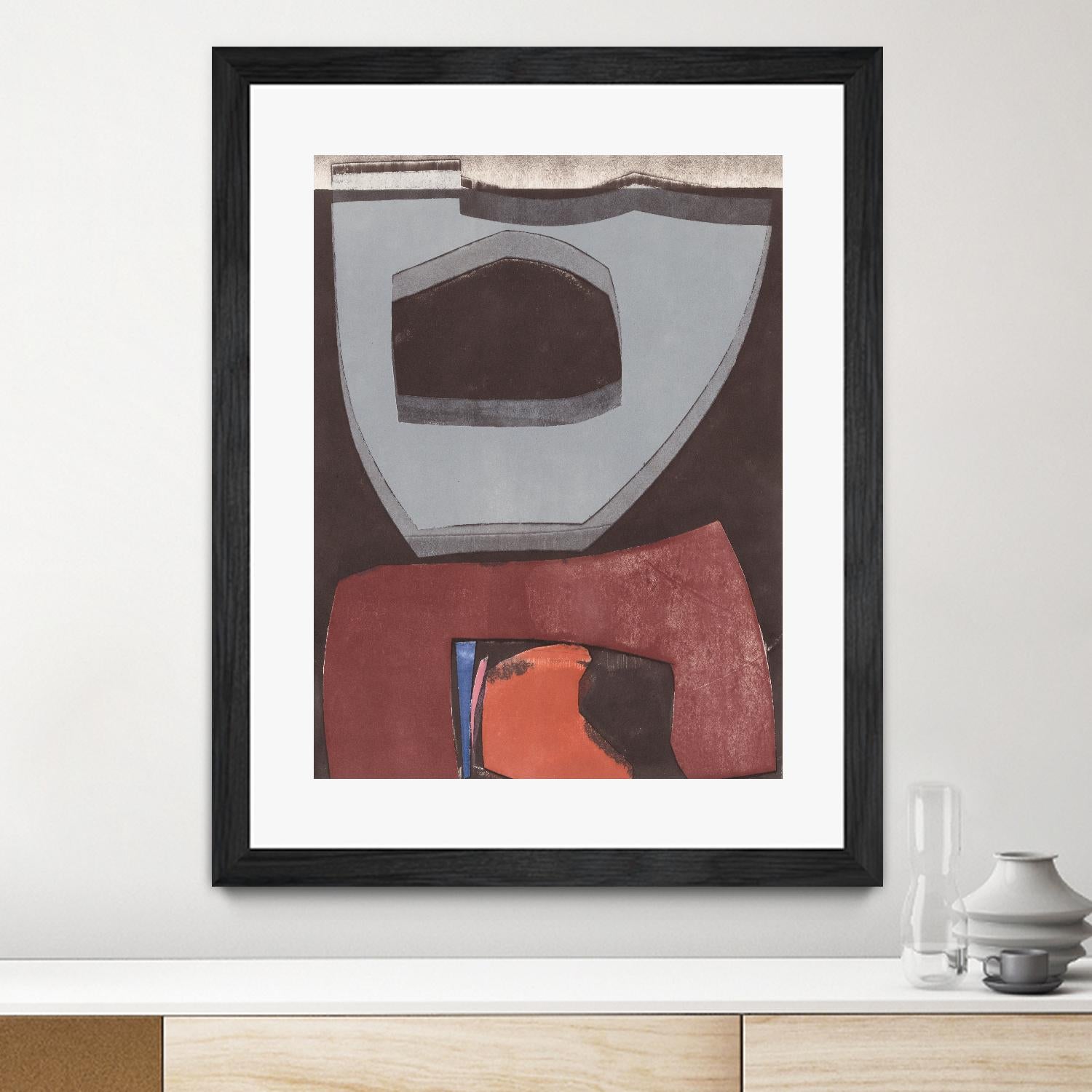 Istanbul #12 by Rob Delamater on GIANT ART - brown abstract