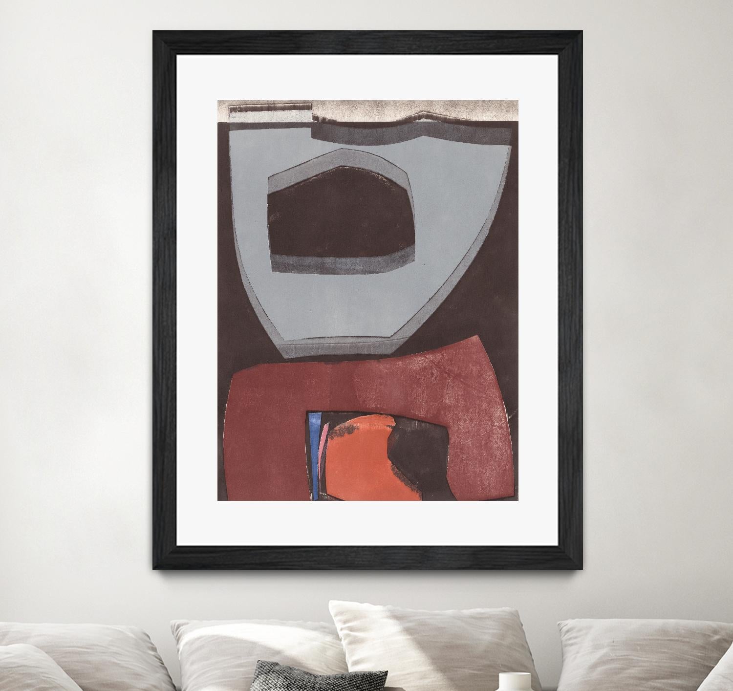 Istanbul #12 by Rob Delamater on GIANT ART - brown abstract
