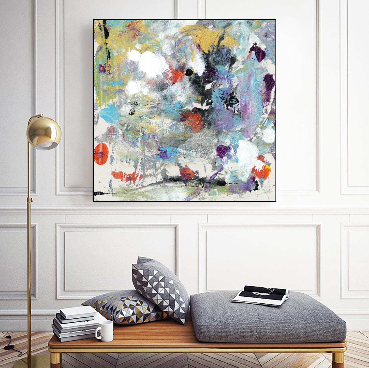 Jostle III by Tim OToole on GIANT ART - abstract