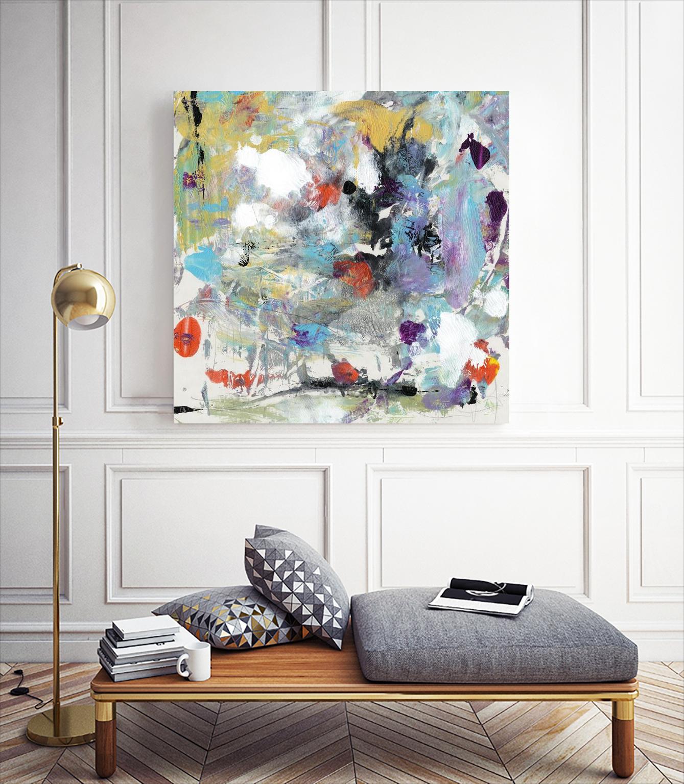 Jostle III by Tim OToole on GIANT ART - abstract