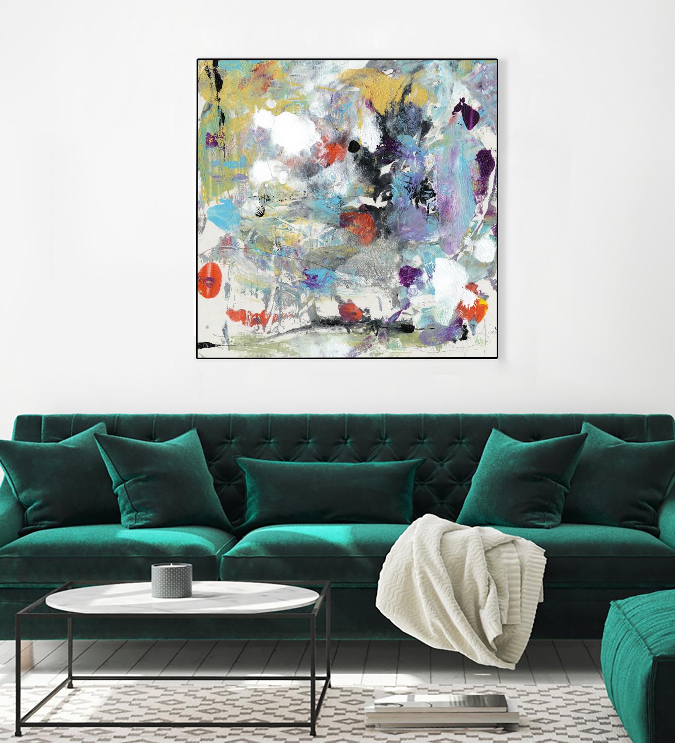 Jostle III by Tim OToole on GIANT ART - abstract