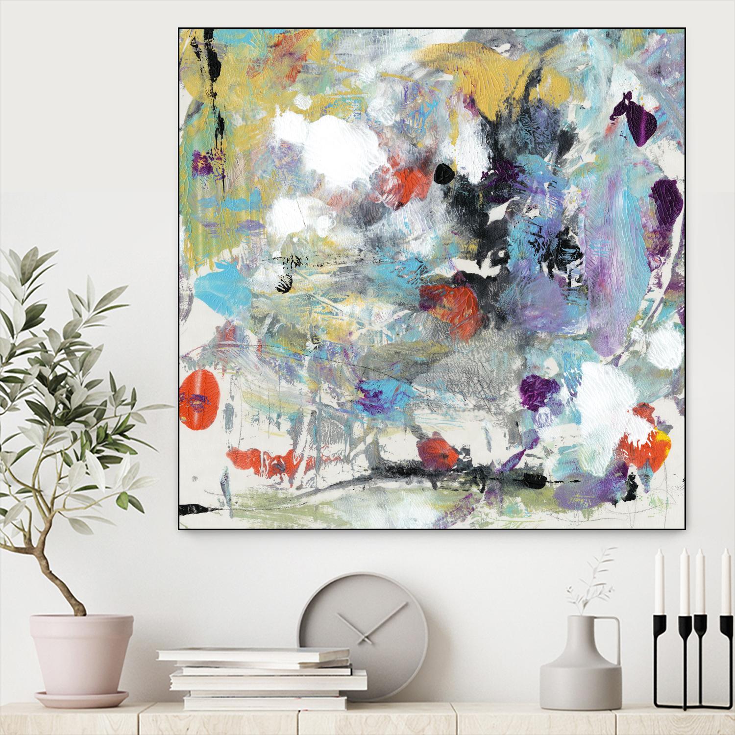 Jostle III by Tim OToole on GIANT ART - abstract