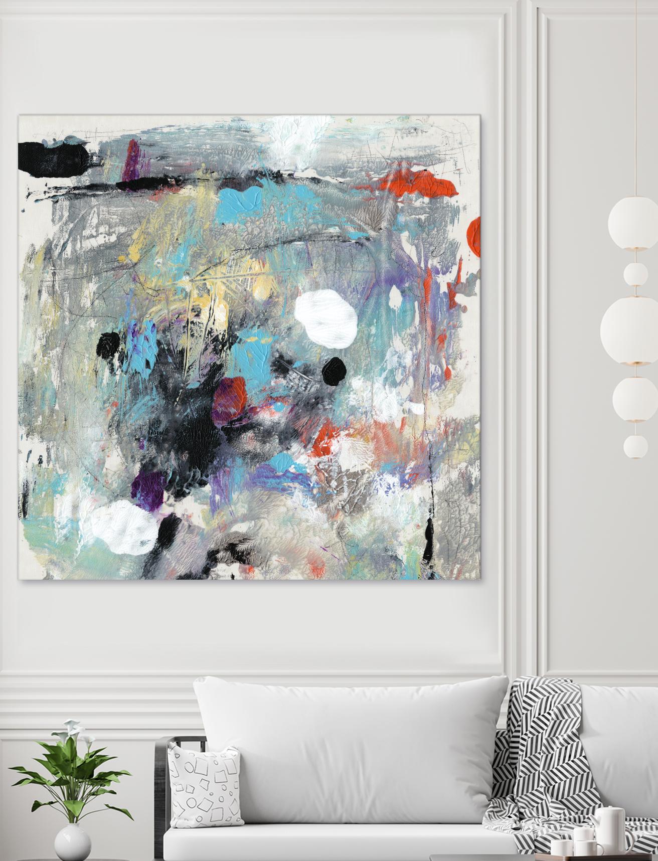 Jostle IV by Tim OToole on GIANT ART - abstract