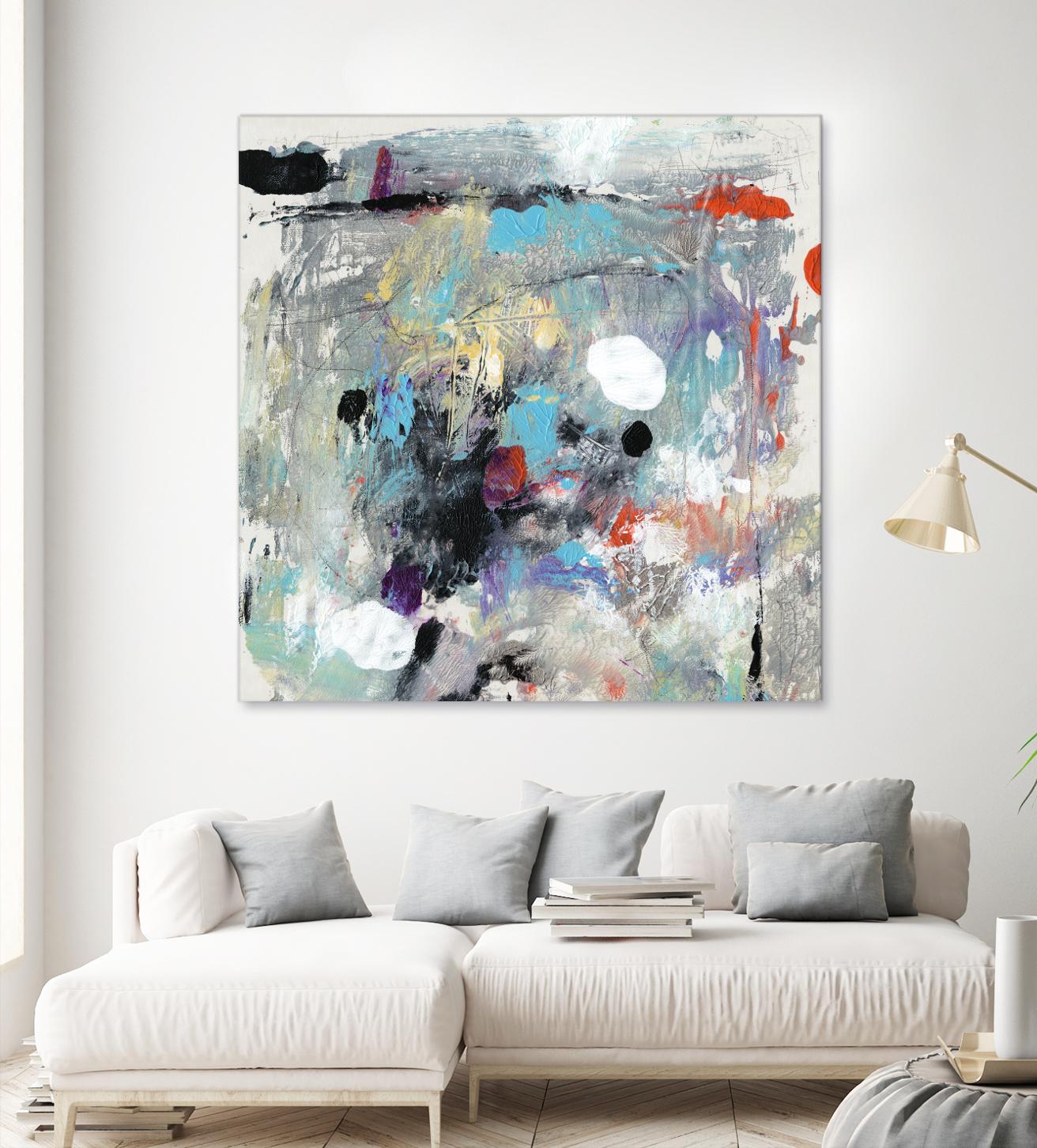 Jostle IV by Tim OToole on GIANT ART - abstract