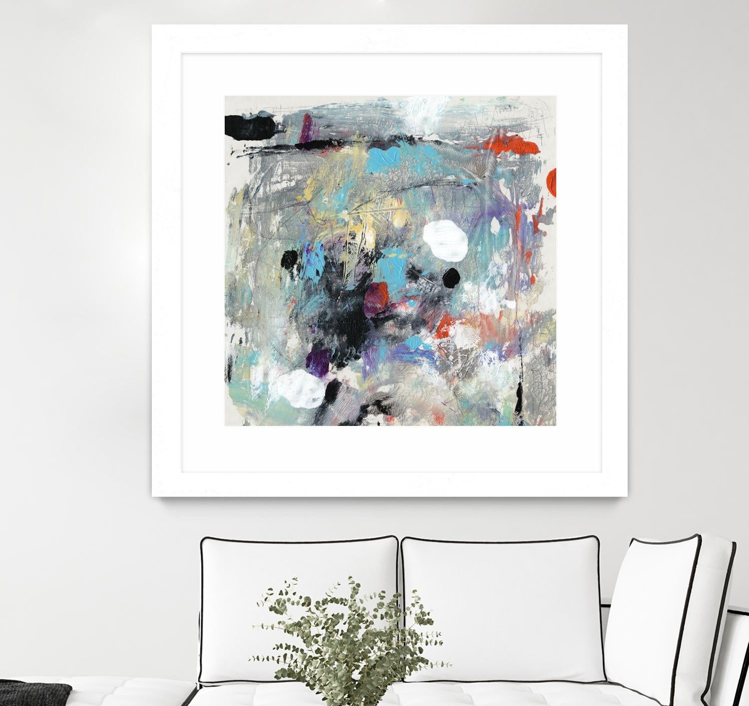 Jostle IV by Tim OToole on GIANT ART - abstract