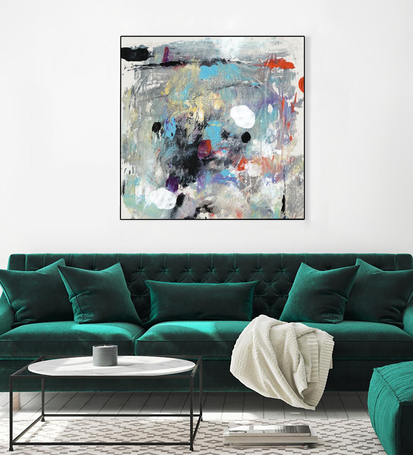 Jostle IV by Tim OToole on GIANT ART - abstract