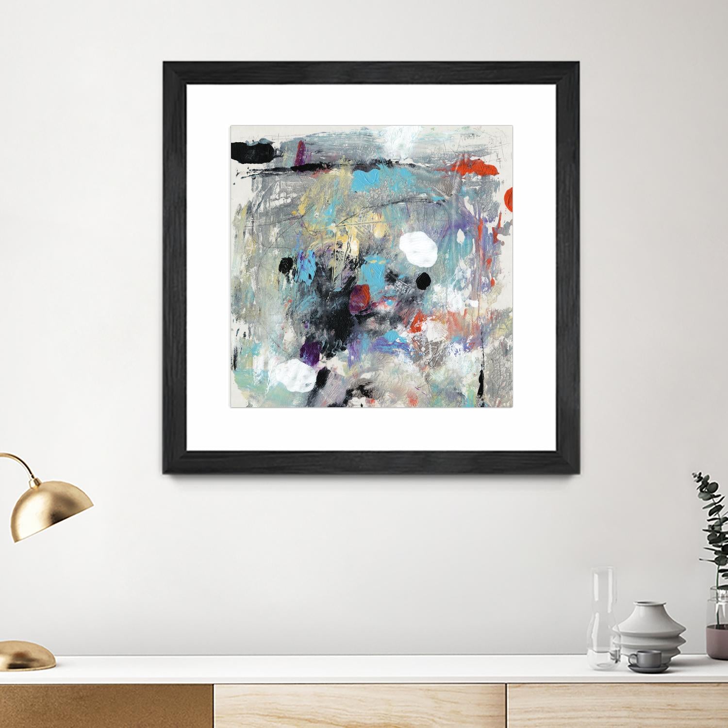 Jostle IV by Tim OToole on GIANT ART - abstract