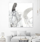 Monochrome Gestures III by June Erica Vess on GIANT ART - black abstract