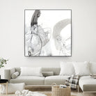 Monochrome Gestures III by June Erica Vess on GIANT ART - black abstract