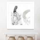 Monochrome Gestures III by June Erica Vess on GIANT ART - black abstract