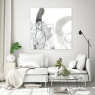 Monochrome Gestures III by June Erica Vess on GIANT ART - black abstract