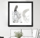 Monochrome Gestures III by June Erica Vess on GIANT ART - black abstract