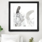 Monochrome Gestures III by June Erica Vess on GIANT ART - black abstract