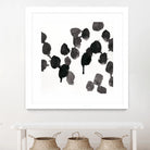 Monochrome Gestures VII by June Erica Vess on GIANT ART - black abstract