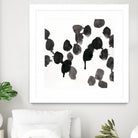 Monochrome Gestures VII by June Erica Vess on GIANT ART - black abstract