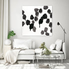 Monochrome Gestures VII by June Erica Vess on GIANT ART - black abstract