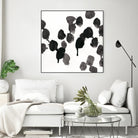 Monochrome Gestures VII by June Erica Vess on GIANT ART - black abstract