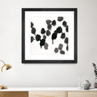 Monochrome Gestures VII by June Erica Vess on GIANT ART - black abstract