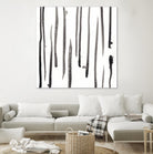 Monochrome Gestures IX by June Erica Vess on GIANT ART - black abstract