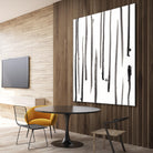 Monochrome Gestures IX by June Erica Vess on GIANT ART - black abstract