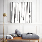 Monochrome Gestures IX by June Erica Vess on GIANT ART - black abstract