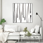 Monochrome Gestures IX by June Erica Vess on GIANT ART - black abstract