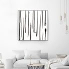 Monochrome Gestures IX by June Erica Vess on GIANT ART - black abstract